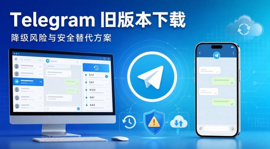 Telegram 官网有旧版本吗？下载渠道、降级风险与替代方案